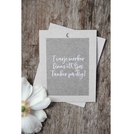 Majas G�vokort I varje m�rker finns ett ljus, t�nker p� dig