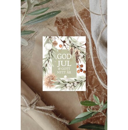 Majas G�vokort God Jul & Gott Nytt �r