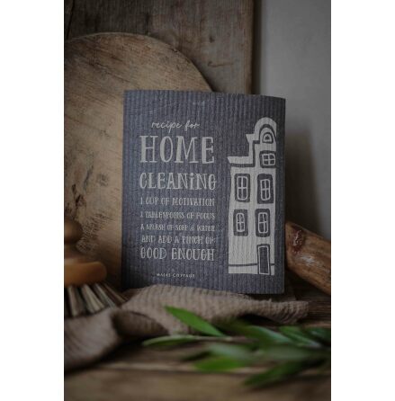 Disktrasa | Dishcloth Recipe for house cleaning