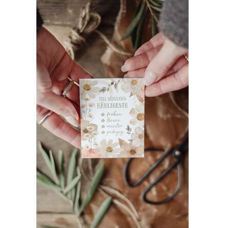 Majas G�vokort Till v�rldens h�rligaste fr�ken, l�rare, mentor, pedagog..