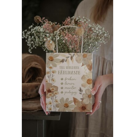 Majas G�vop�se | Giftbag Till v�rldens h�rligaste fr�ken, l�rare, mentor, pedagog..