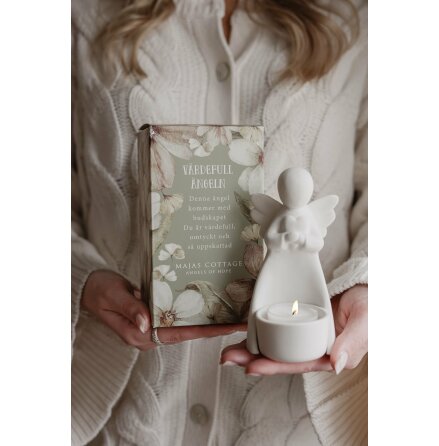 Majas V�rdefull �ngel f�r v�rmeljus inkl G�vobox