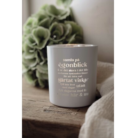 Majas lykta Samla p� �gonblick White