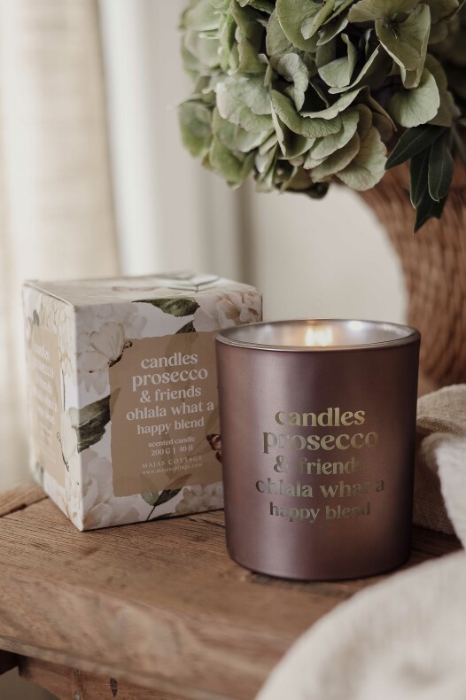 Majas Lykta Candles, Prosecco & Friends, Ohlala what a happy blend