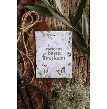 Majas G�vokort Till v�rldens b�sta fr�ken