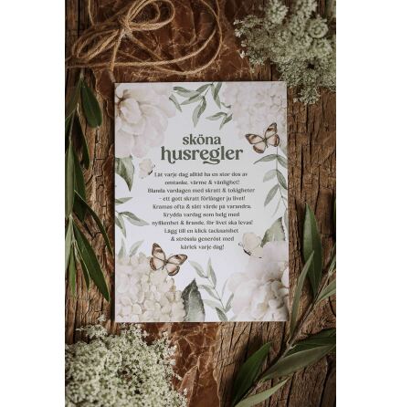Majas Vykort Sk�na husregler