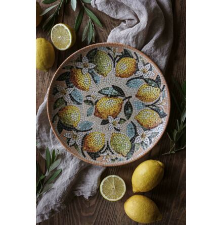 Majas Fat Lemon Mosaic Stort